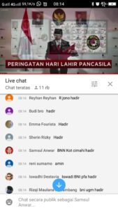 PERINGATAN HARI LAHIR PANCASILA DALAM MASA PANDEMI OLEH BNNK CIMAHI