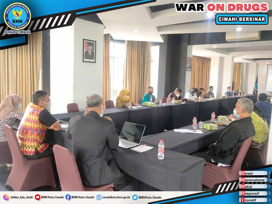 BNN Kota Cimahi Melaksanakan Kegiatan Rapat Kerja Pemberdayaan Masyarakat di Lingkungan Pendidikan, Mari Wujudkan Sekolah Bersinar! raker dayamas