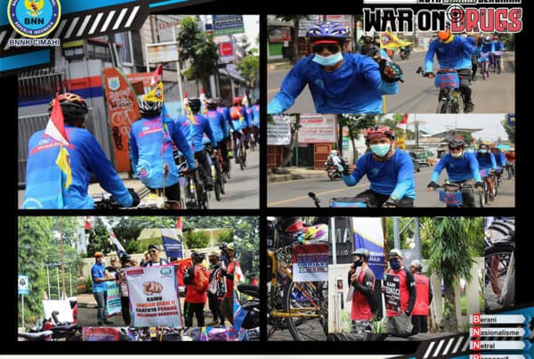 Gow3s Jabar Bersinar, Misi Kampanye "War On Drugs" ke Banyak Daerah di Wilayah Prov. Jabar Kegiatan Pra HANI 2021 “Gowes Jabar Bersinar” Misi Kampanye War On Drugs ke Daerah di Wilayah Prov. Jabar