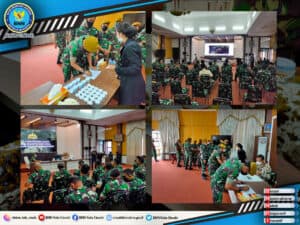 BNN KOTA CIMAHI menyambangi PUSSEN ARMED TNI AD untuk lakukan Tes Urine dan Penyuluhan