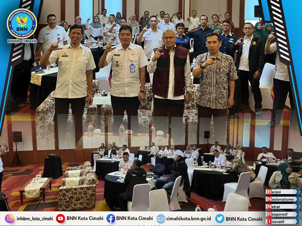 Satukan Visi dan Misi BNN Kota Cimahi Gelar Rakor Pemetaan Program Dayamas pada Lingkungan Pendidikan dan Masyarakat Satukan Visi dan Misi BNN Kota Cimahi Gelar Rakor Pemetaan Program Dayamas pada Lingkungan Pendidikan dan Masyarakat