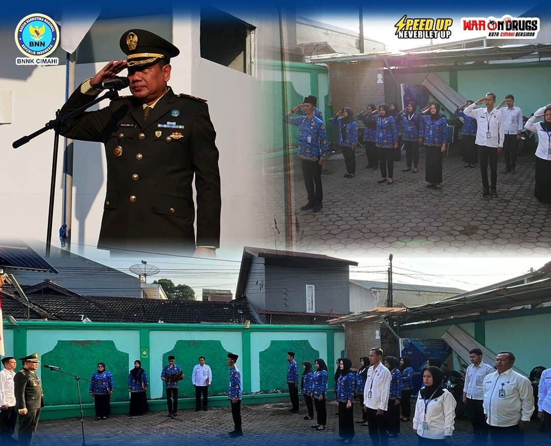 "Bersama Majukan Indonesia" BNN Cimahi Gelar Upacara Peringatan HSP Ke-95 “Bersama Majukan Indonesia” BNN Cimahi Gelar Upacara Peringatan HSP Ke-95