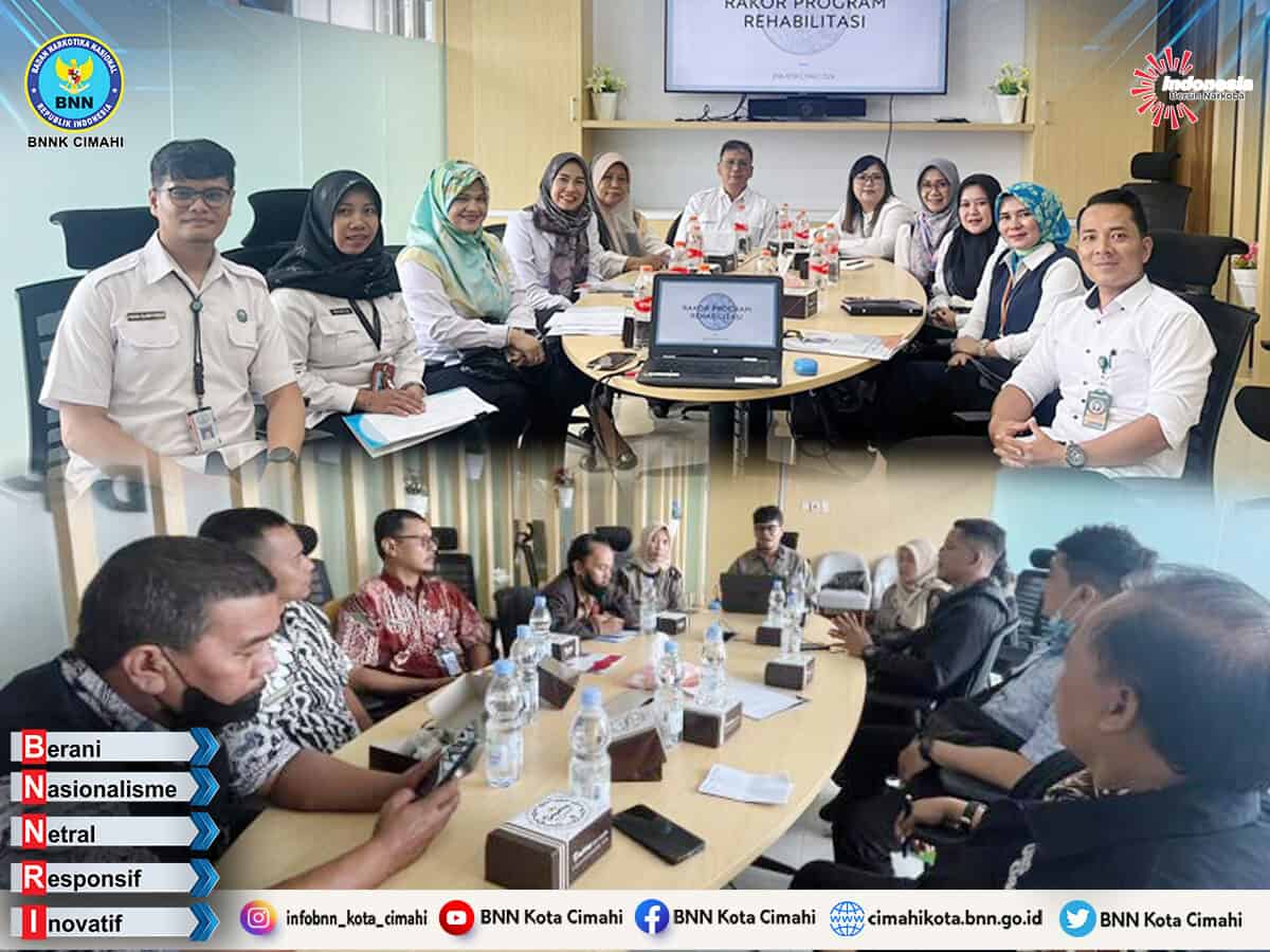BNN KOTA CIMAHI GELAR RAKOR PROGRAM REHABILITASI TINGKAT KOTA CIMAHI BNN KOTA CIMAHI GELAR RAKOR PROGRAM REHABILITASI TINGKAT KOTA CIMAHI