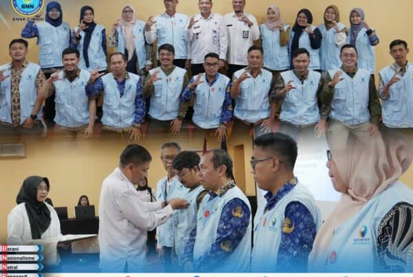 BNN Kota Cimahi Gelar Bimtek Penggiat P4GN pada Lingkungan Pendidikan