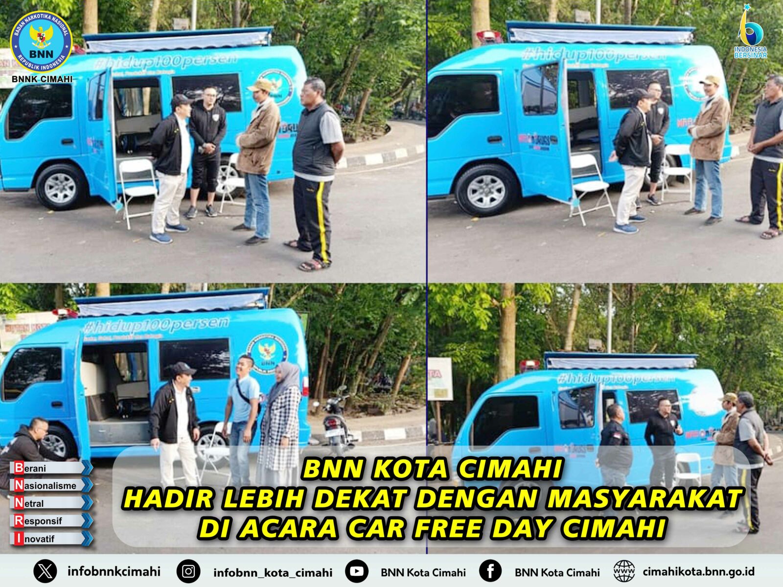 BNN Kota Cimahi Kini Hadir Lebih Dekat Dengan Masyarakat BNN Kota Cimahi Kini Hadir Lebih Dekat Dengan Masyarakat