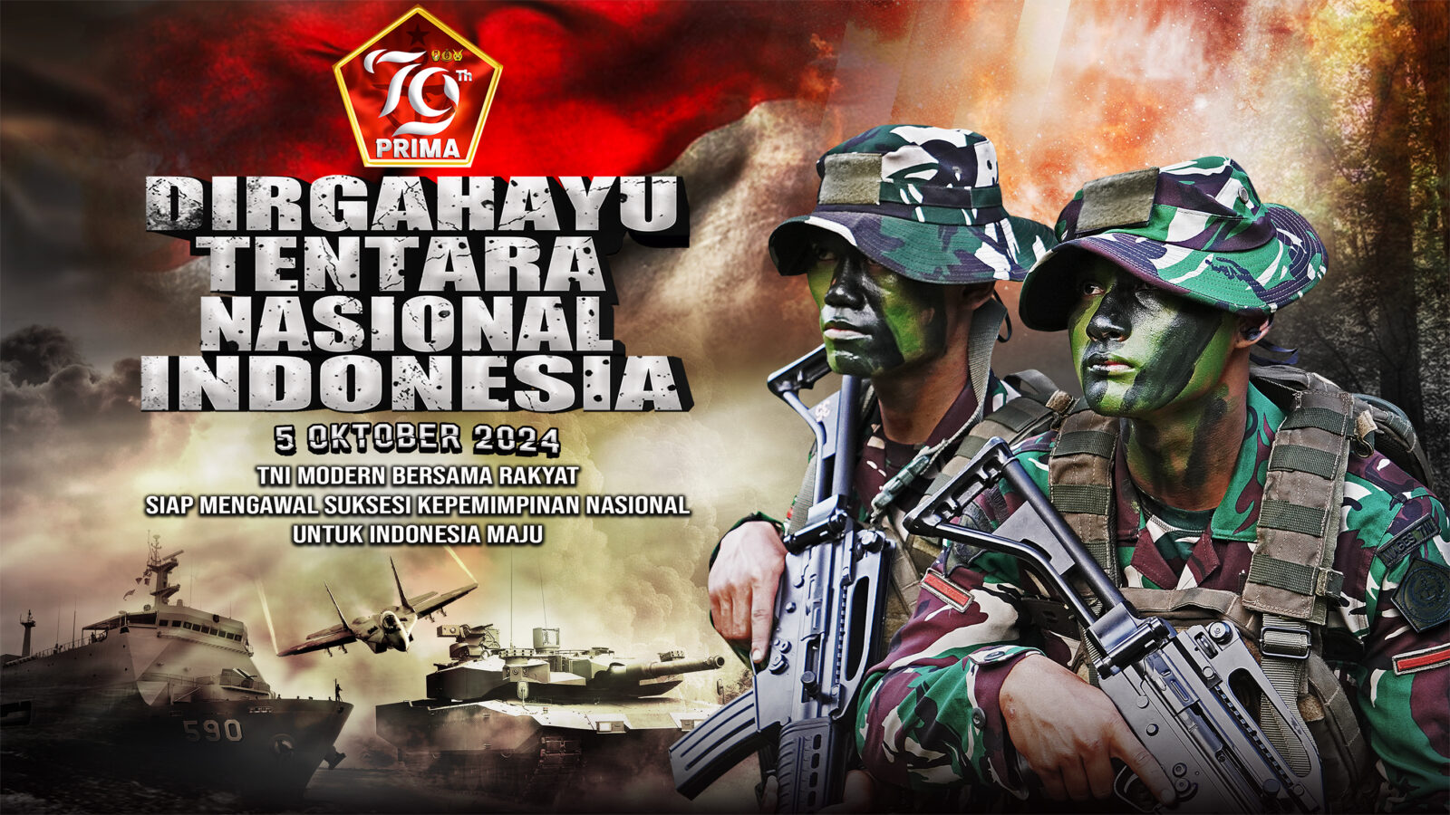 SELAMAT HUT TNI KE - 79 SELAMAT HUT TNI KE - 79