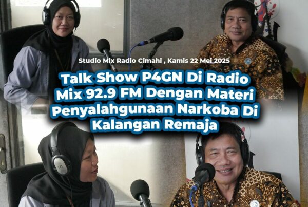 BNN KOTA CIMAHI LAKSANAKAN KIE P4GN MELALUI RADIO MIX 92.9 FM
